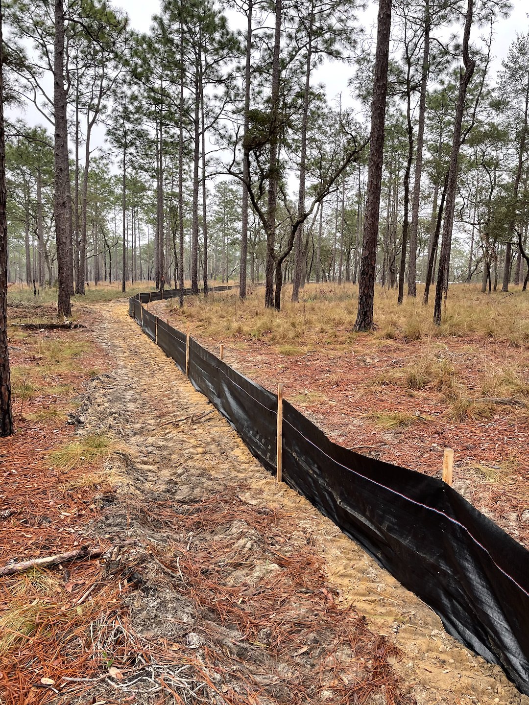 Silt Fence Installation near Crestview FL