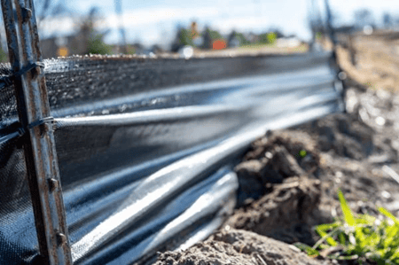 Silt Fence Installation