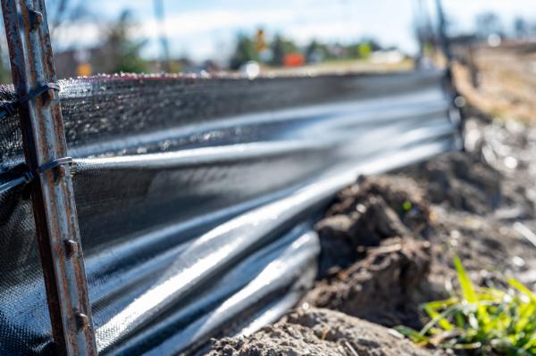 Silt Fence Installation